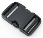 B-SR-01 1500 Black Dual Adjusting Side Release Buckle